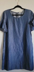 Indigo Short sheath dress